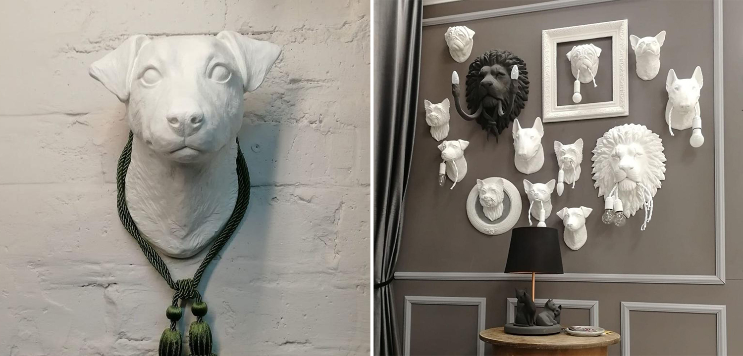 Аксессуар на стену Терьер - фото