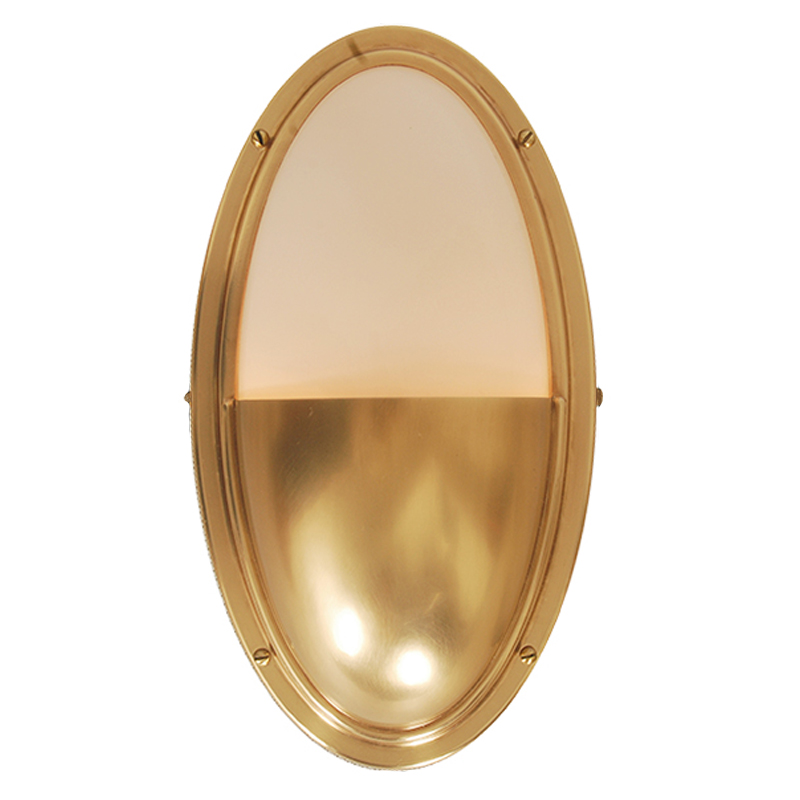 Бра Benita Loft Sconce gold Золотой Белое матовое стекло в Новосибирске | Loft Concept 