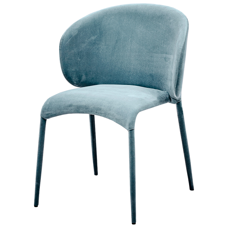 Стул Caroline Stool Pastel Blue Голубой пастельный в Новосибирске | Loft Concept 