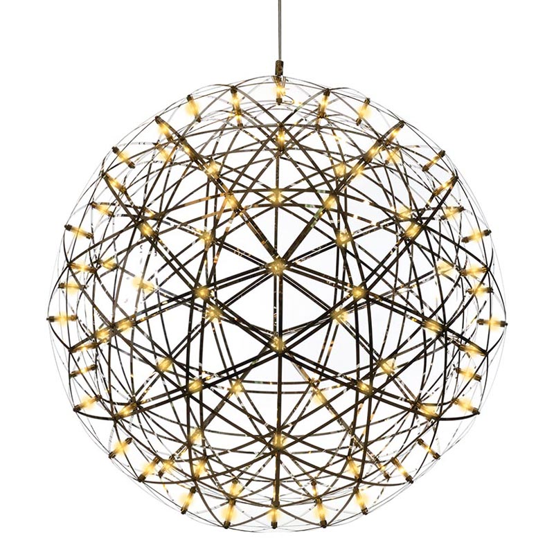 Люстра Moooi 3D Sphere Yellow lamp L Хром в Новосибирске | Loft Concept 