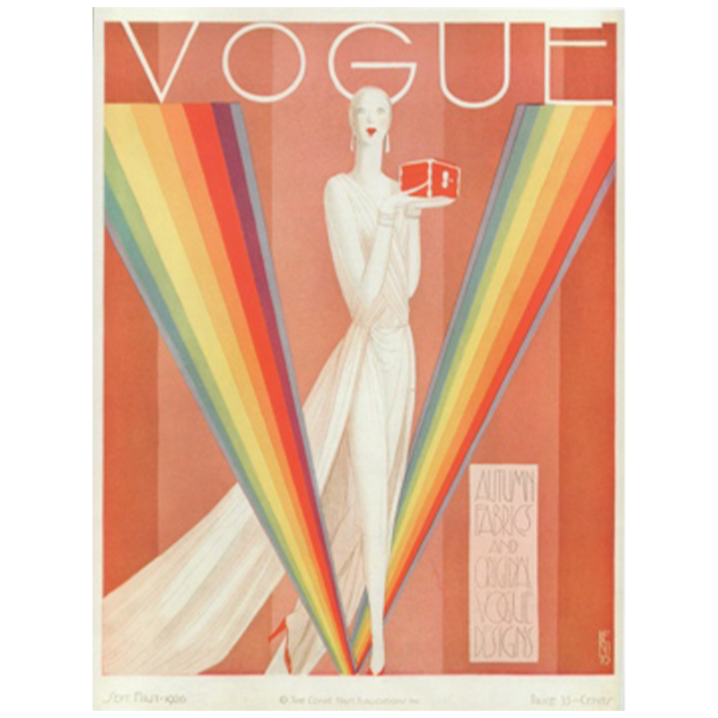 Постер Vogue Cover 1926 September  в Новосибирске | Loft Concept 