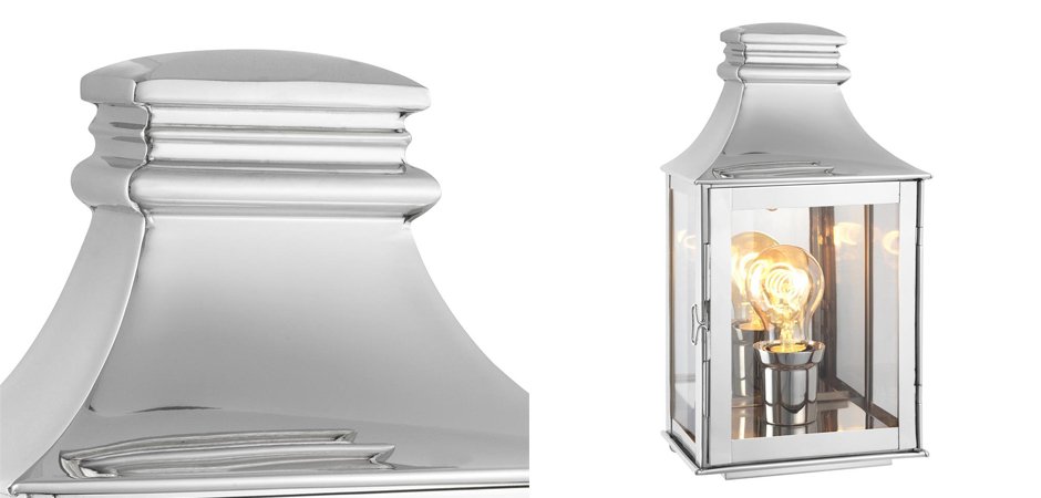 Бра Eichholtz Wall Lamp Primo S Nickel - Loft-Concept в Новосибирске
