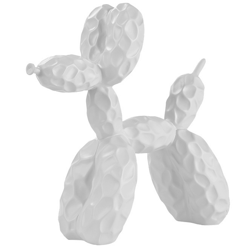 Статуэтка Jeff Koons Balloon Dog Crumpled White Белый в Новосибирске | Loft Concept 