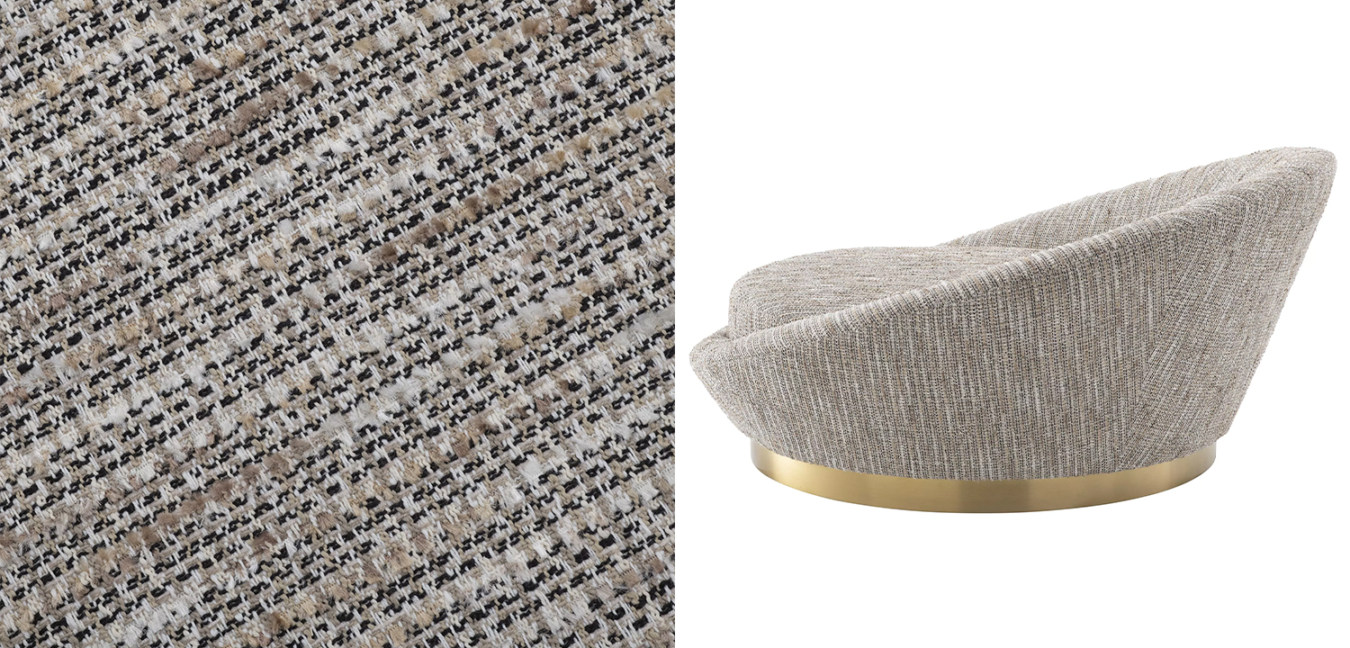 Диван Eichholtz Sofa Duardo Mademoiselle Beige - фото №1