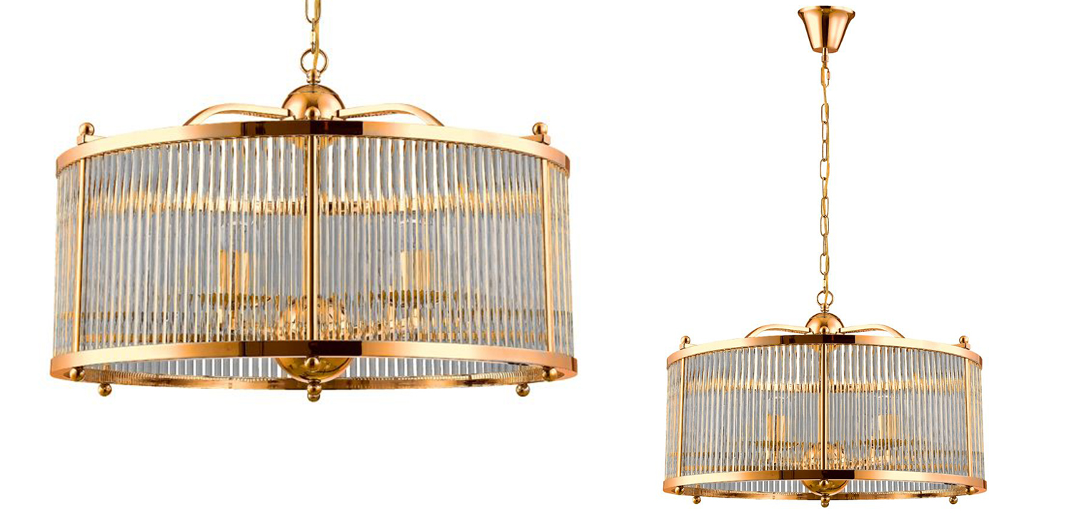 Люстра Gorden Gold Chandelier - фото
