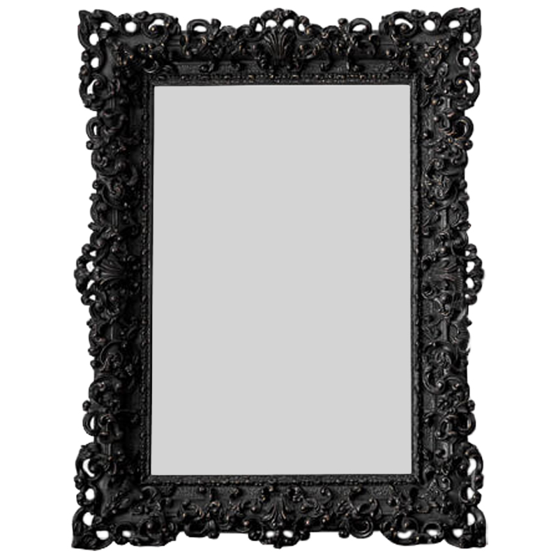 Зеркало Leeuw Mirror Black Винтажный черный в Новосибирске | Loft Concept 