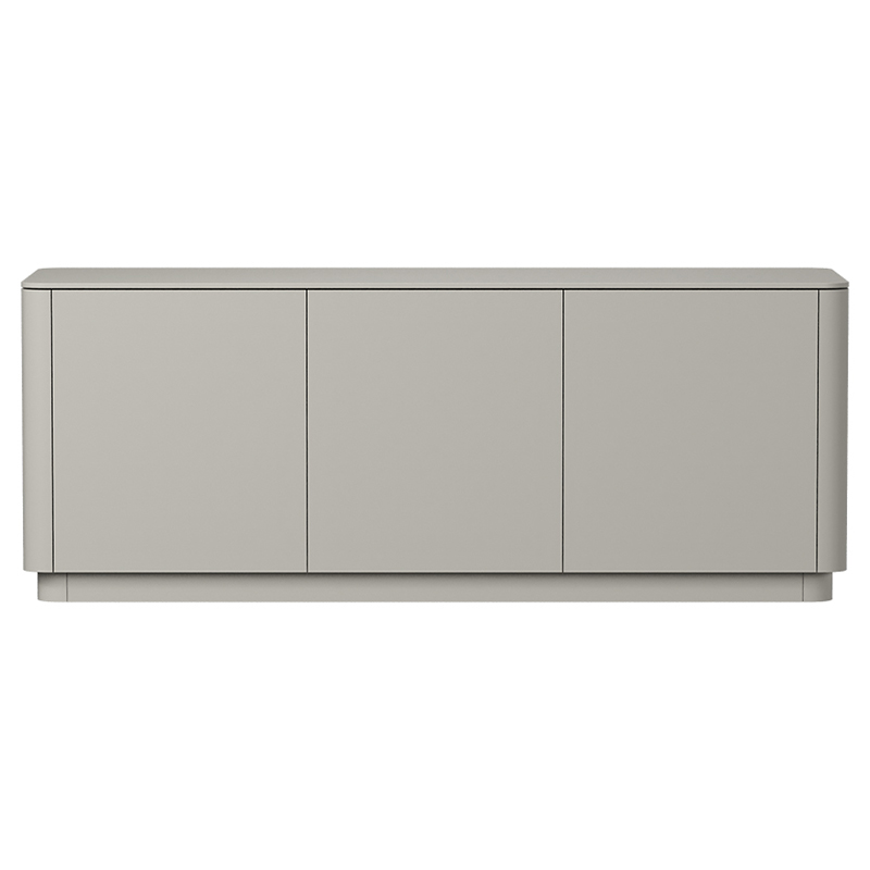 Тумба серо-бежевая с 3-мя дверцами Tammi  Бежево-серый в Новосибирске | Loft Concept 