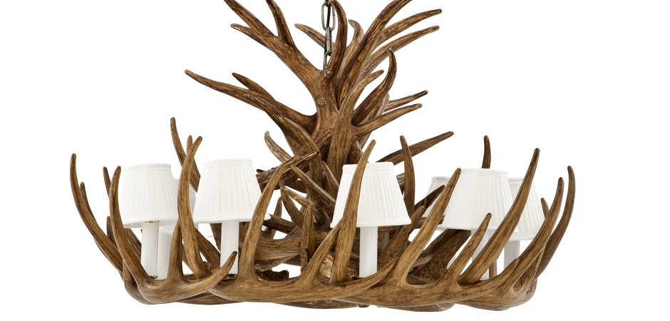 Люстра Eichholtz Chandelier Horn Highlands - Loft-Concept в Новосибирске