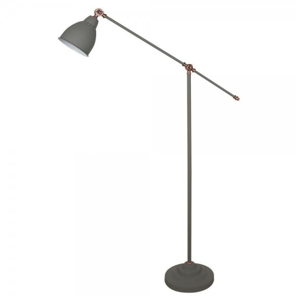 Торшер Holder Floor Lamp Grey Серый в Новосибирске | Loft Concept 