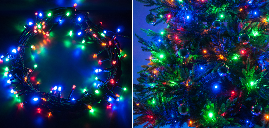 Интерьерная Гирлянда Цветные диоды - Loft-Concept в Новосибирске