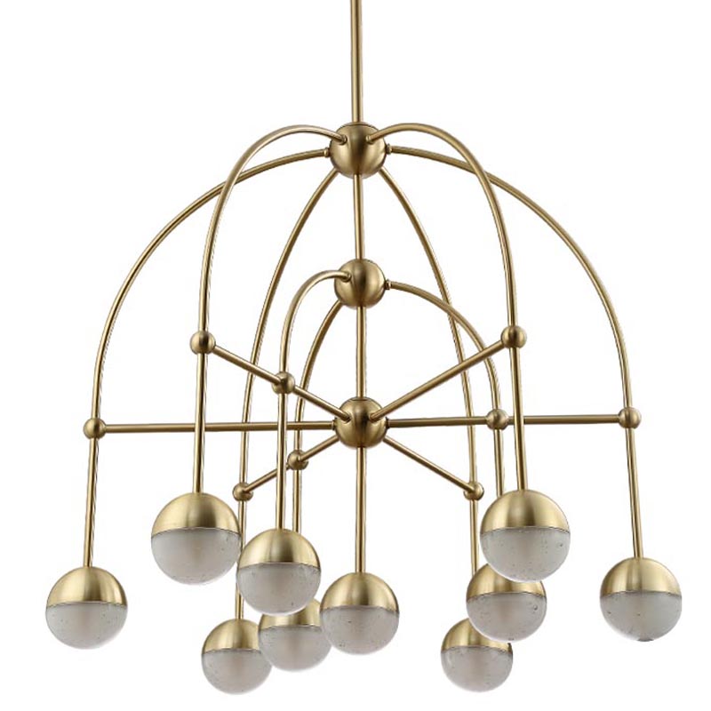 Люстра Heidy Bronze Chandelier 10 Бронза в Новосибирске | Loft Concept 