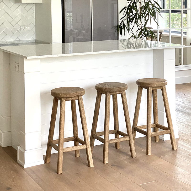 Барный табурет Den Bar Stool Древесина в Новосибирске | Loft Concept 