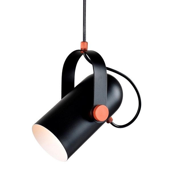 Подвесной светильник Tube Pendant Black I Черный в Новосибирске | Loft Concept 