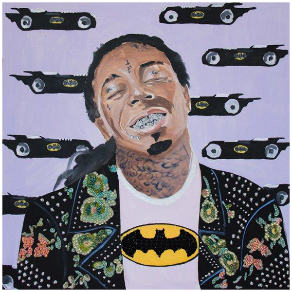 Картина “Batmobile Weezy with Gucci Leather Jacket” Мульти в Новосибирске | Loft Concept 