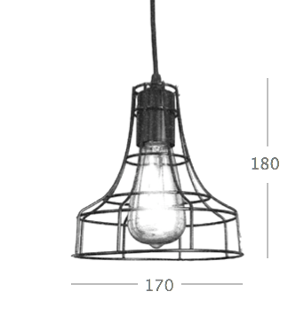 Cветильник Loft Nest Cage №2 в Новосибирске