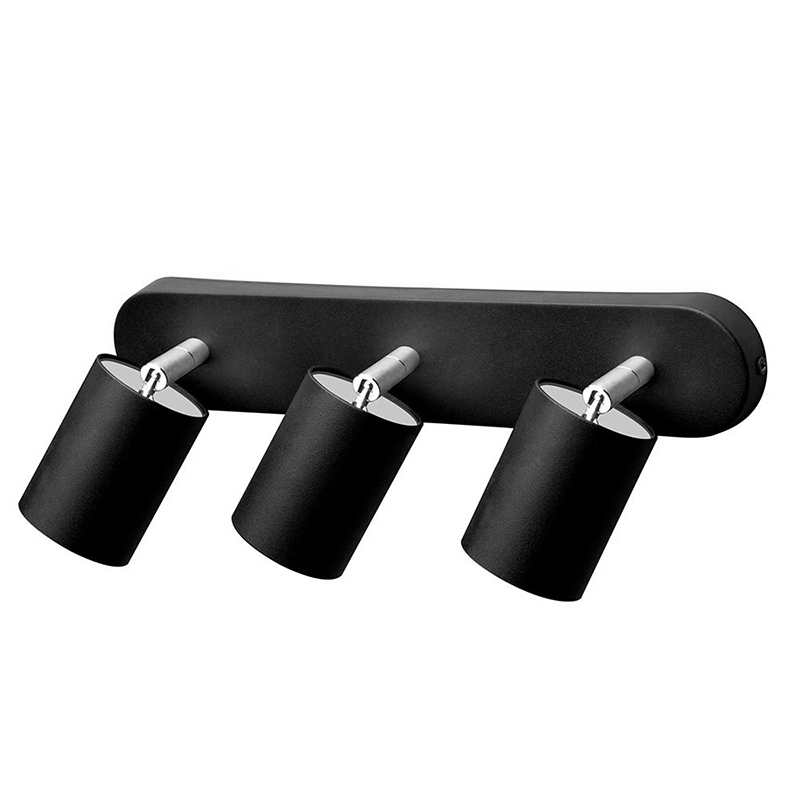 Бра Celis Spot Wall Lamp Trio black Черный в Новосибирске | Loft Concept 