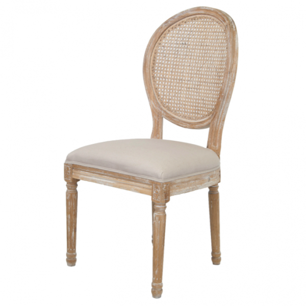 Стул French chairs Provence Beige Rattan 2 Chair Бежевый в Новосибирске | Loft Concept 