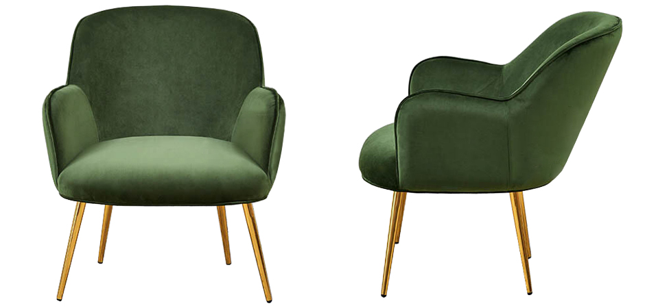 Кресло Waldeck Chair Green Кресло Waldeck Chair Green - Loft-Concept в Новосибирске