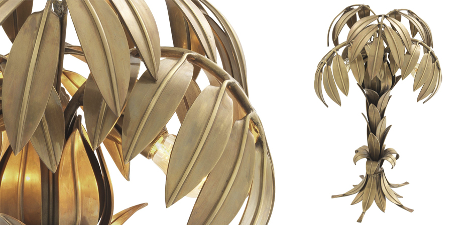 Настольная лампа Eichholtz Table Lamp Hollywood Palm - Loft-Concept в Новосибирске