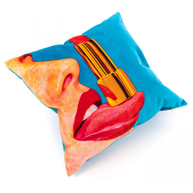 Подушка Seletti Cushion Tongue Мульти в Новосибирске | Loft Concept 