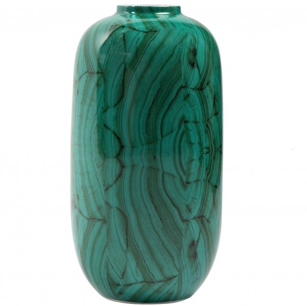 Ваза Malachite Vase Tall Малахит в Новосибирске | Loft Concept 