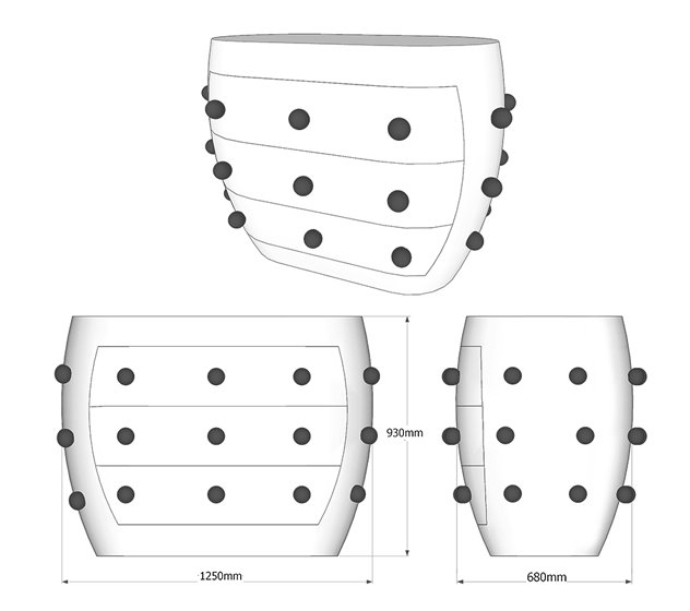 Комод Kelly Wearstler POD Commode в Новосибирске