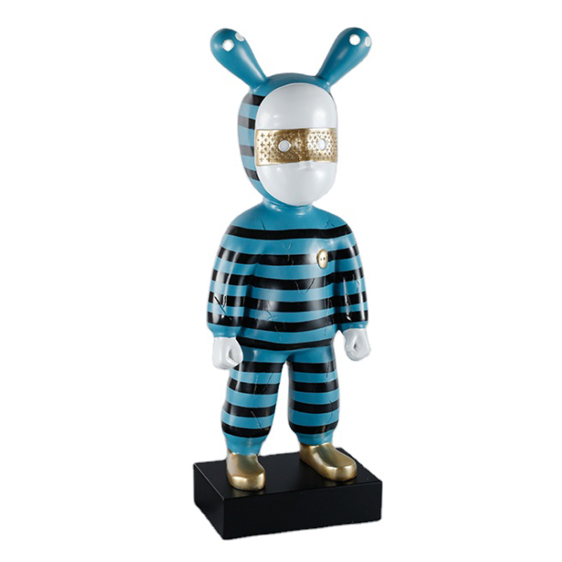 Rolito Large Figurine Blue Синий Черный Золотой в Новосибирске | Loft Concept 