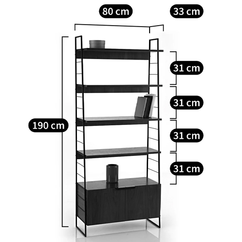 Стеллаж из орехового дерева Olson Rack в Новосибирске