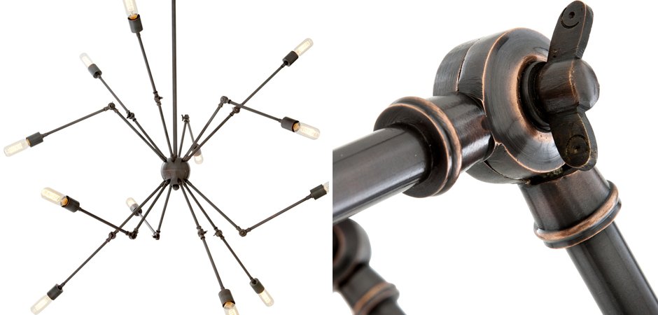 Люстра Eichholtz Ceiling Lamp Spider 12 - Loft-Concept в Новосибирске