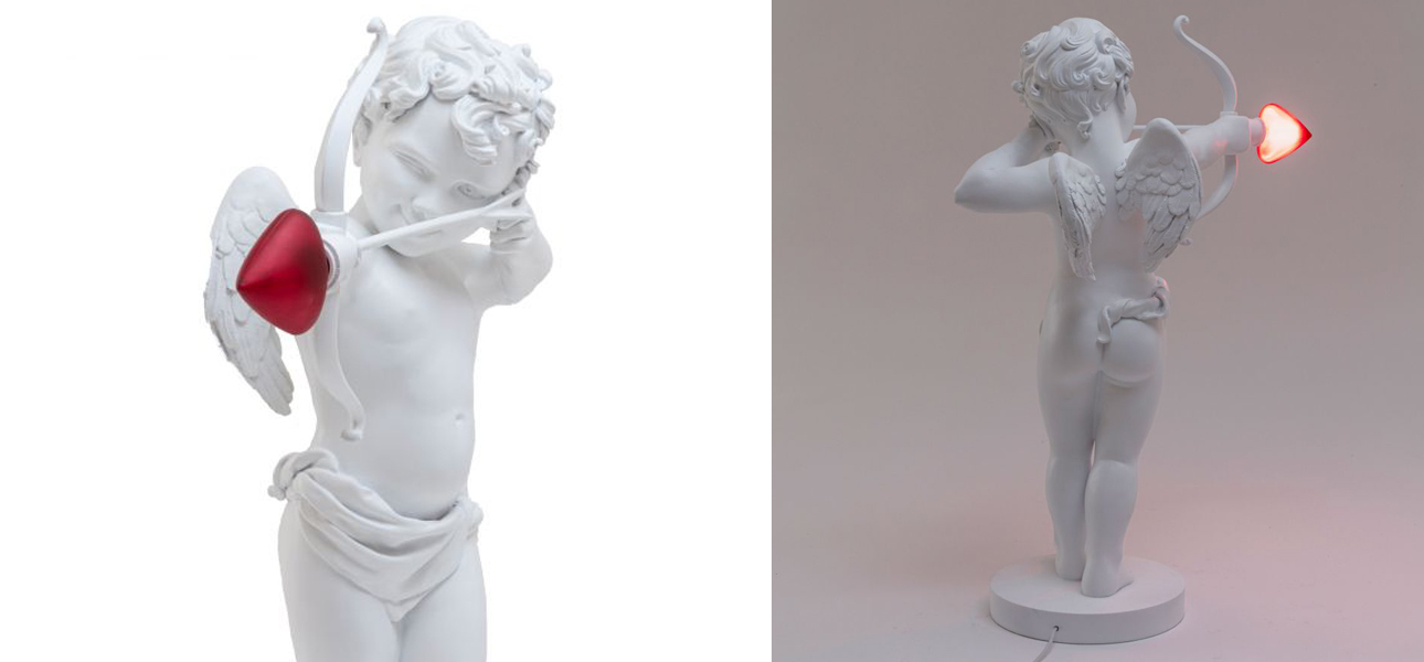 Настольная лампа Купидон со стрелой Seletti Cupid Lamp - фото №2