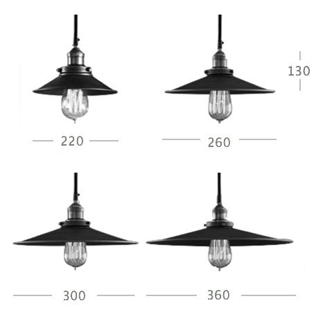 Подвесной светильник Loft Cone Pendant 22 в Новосибирске