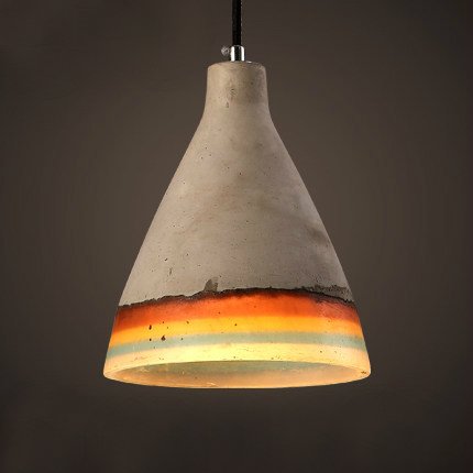 Подвесной светильник Art Concrete Pendant №1 Серый в Новосибирске | Loft Concept 