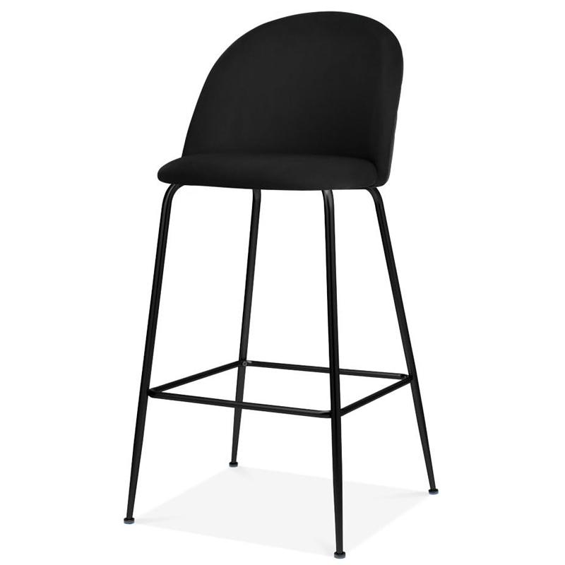 Барный стул Vendramin Bar Stool black Черный в Новосибирске | Loft Concept 