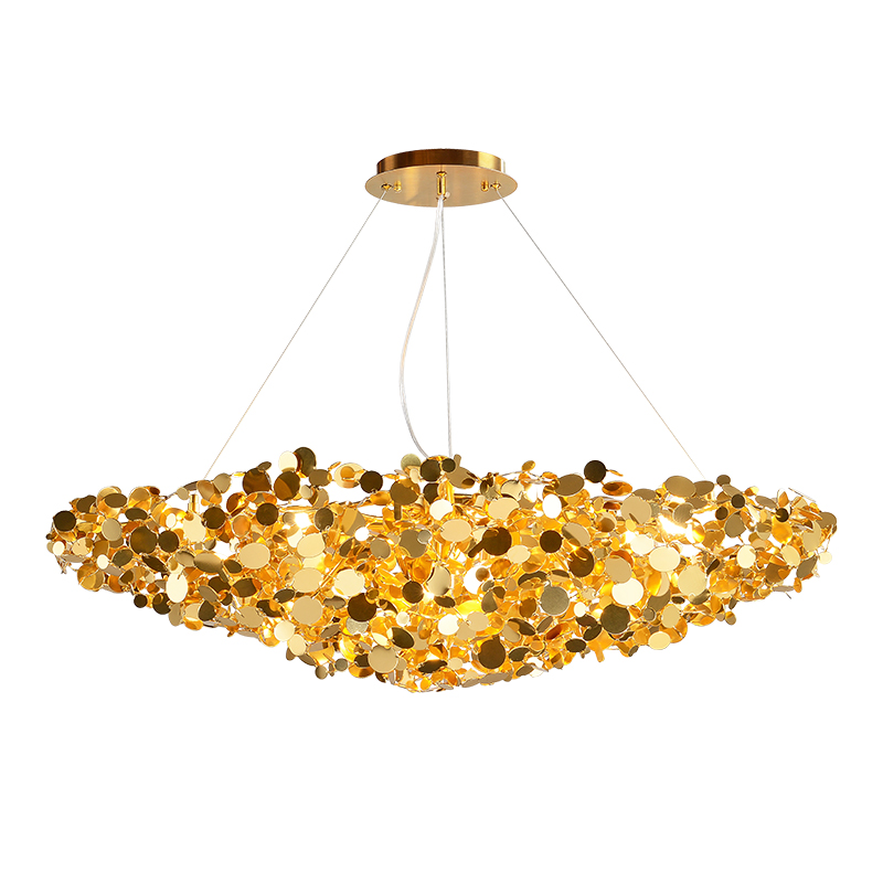 Люстра Godfreet Gold Chandelier Золотой в Новосибирске | Loft Concept 