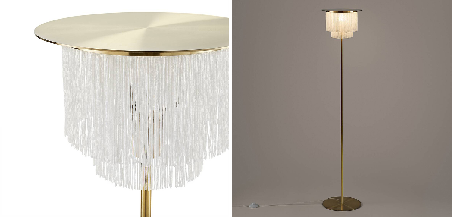Торшер Houtique Floor lamp Cream - фото