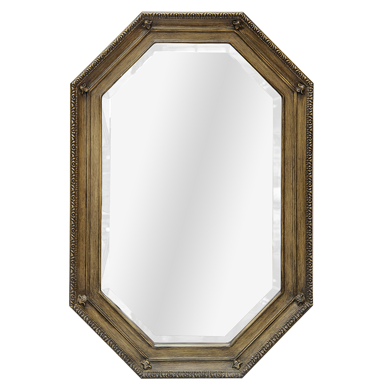 Зеркало Mirabelle Mirror brown Коричневый Золотой в Новосибирске | Loft Concept 