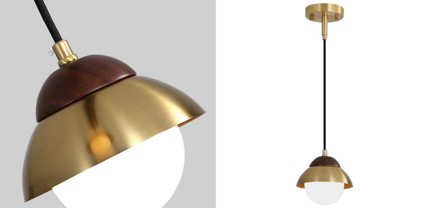 Подвесной светильник Roch Pendant Wooden Eco Light - фото