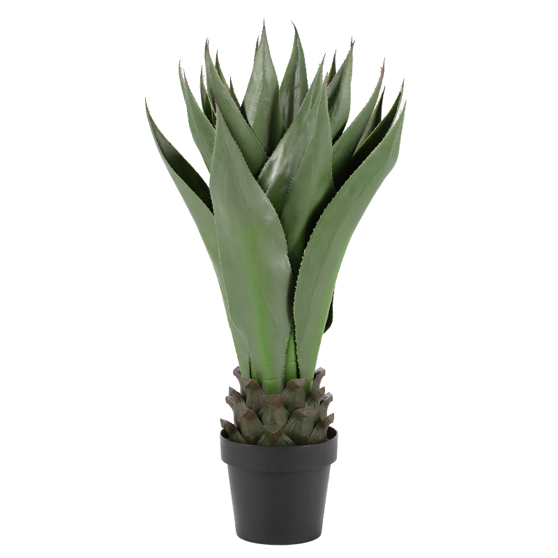 Декоративный искусственный цветок Sansevieria Plant Зеленый в Новосибирске | Loft Concept 