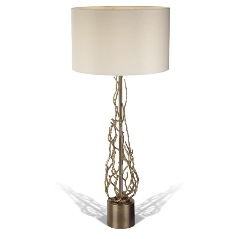 Настольная лампа Frances Table Lamp Латунь в Новосибирске | Loft Concept 