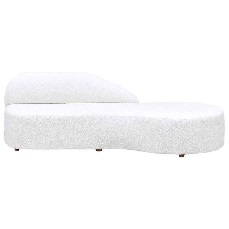 Диван Elsie White Boucle Sofa Белый в Новосибирске | Loft Concept 