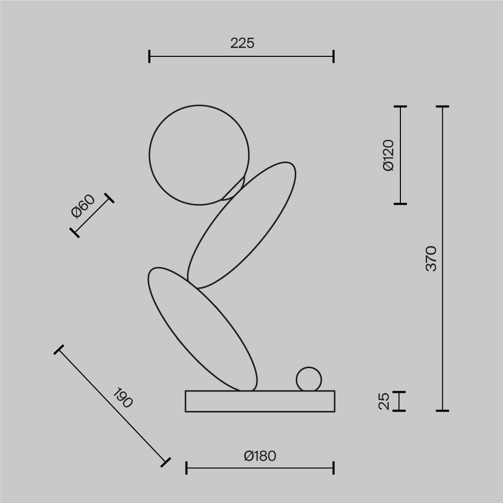 Настольный светильник Resonance 3000К 6Вт в Новосибирске
