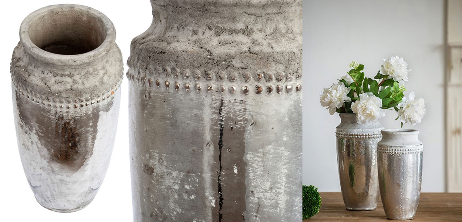 Ваза Vase Argenta silver 27 - фото №2