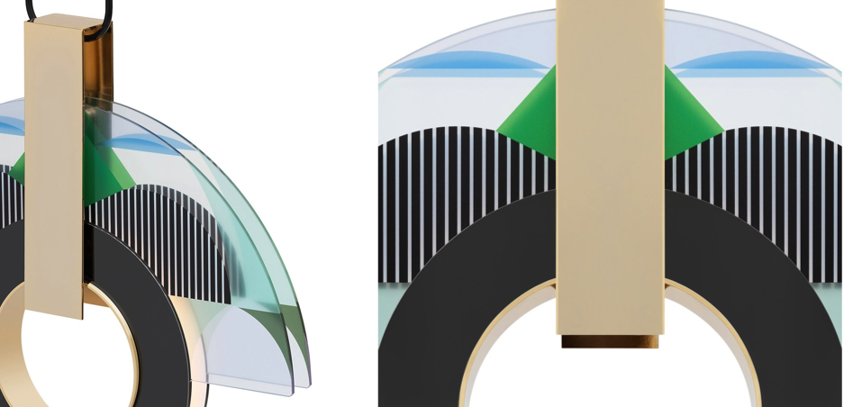 Люстра Miami art deco inspires pendant lights - Loft-Concept в Новосибирске