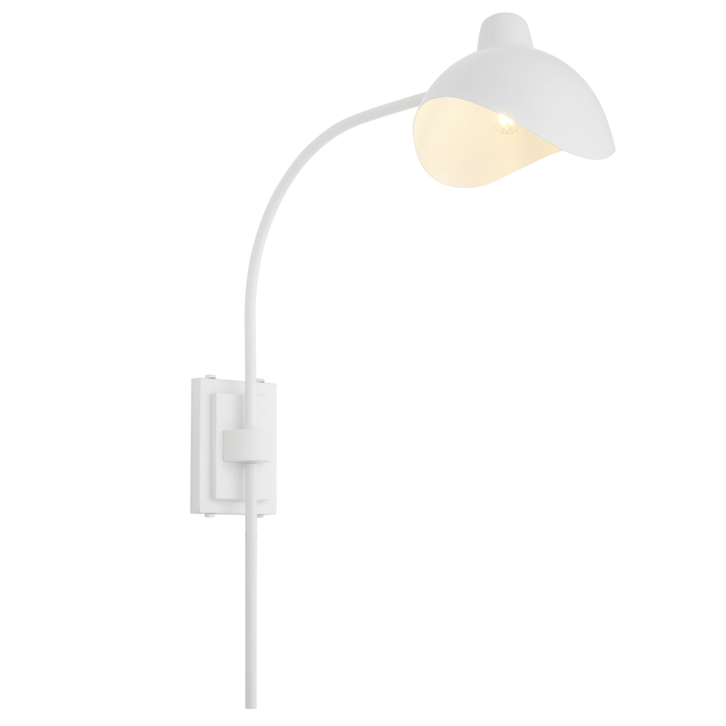 Бра Eichholtz Wall Lamp Pelham White Белый в Новосибирске | Loft Concept 