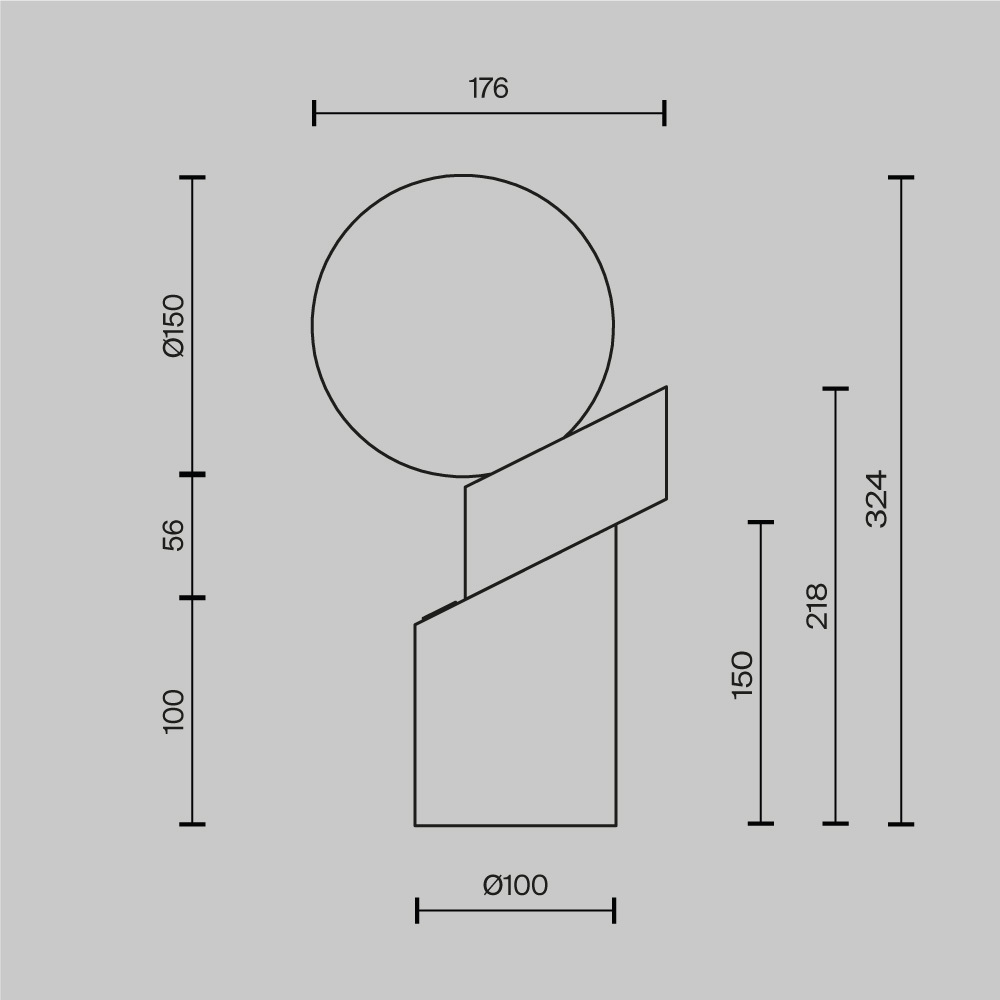 Настольный светильник Divario 3000К 3Вт в Новосибирске