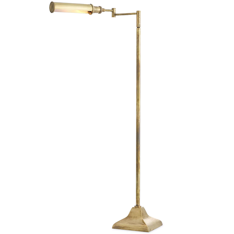 Торшер Eichholtz Floor Lamp Kingston Brass Латунь в Новосибирске | Loft Concept 