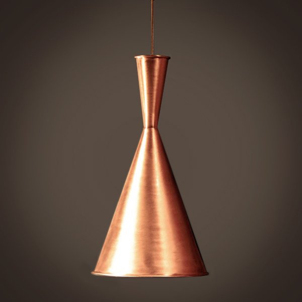 Подвесной светильник Copper Pendant Lamp Beat Light Tall   Алюминий Латунь Медь в Новосибирске | Loft Concept 