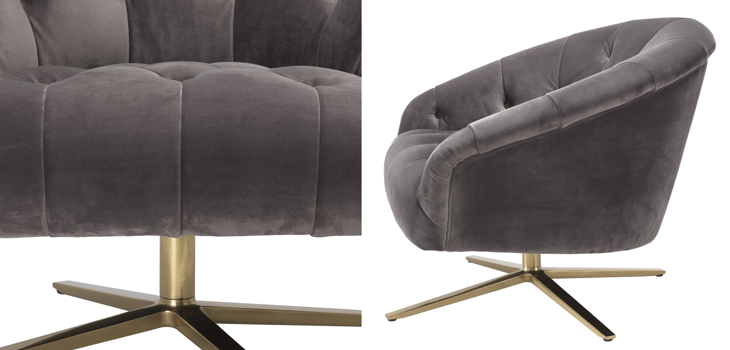 Кресло Eichholtz Swivel Chair Gardner - фото №1