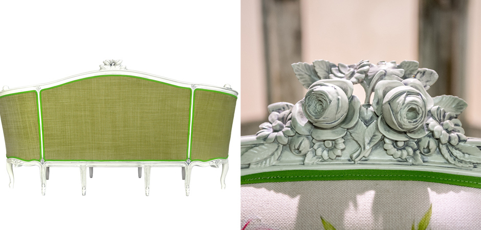 Диван Poetry of Flowers and Birds Sofa - фото №2