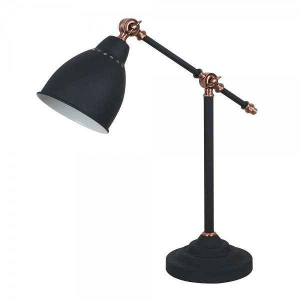 Настольная лампа Holder Table Lamp Black Черный в Новосибирске | Loft Concept 